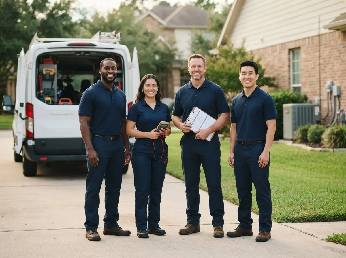 Certified HVAC technician near Moulton, TX